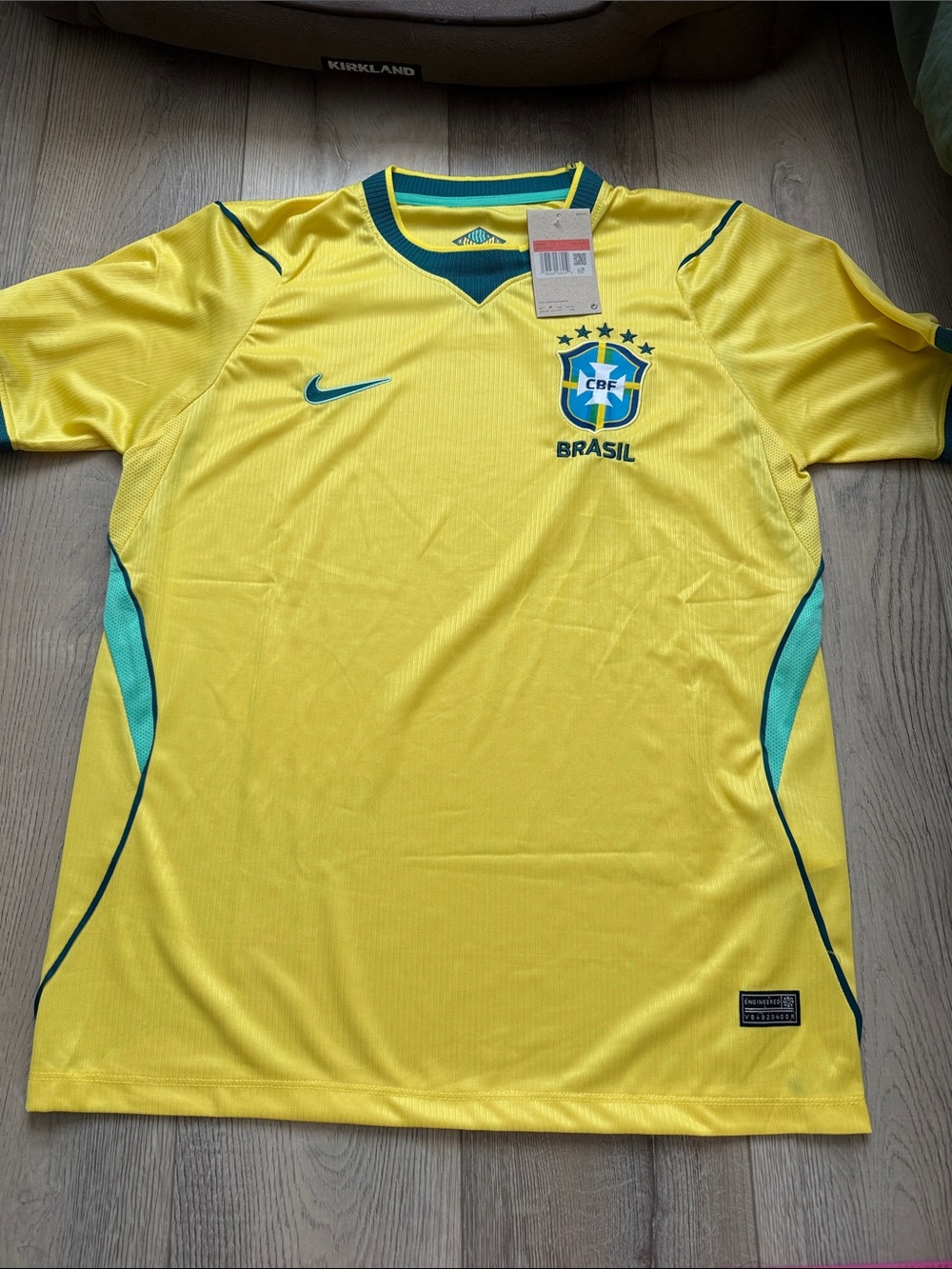 Re-posh Brazil soccer jersey
